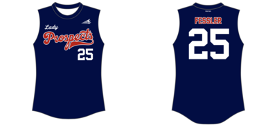 TNG Lady Prospects Custom HexaFlex Softball Jersey #J7B