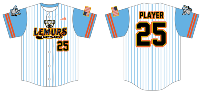 Lemurs Baseball Custom NanoDri Baseball Jersey #J1C