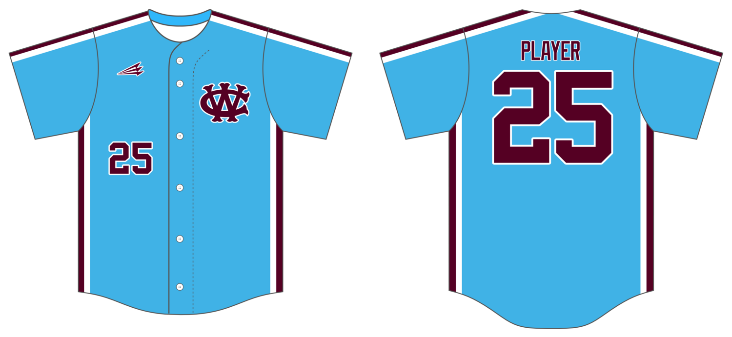 Central Wisconsin Impact Custom HexaFlex Baseball Jersey #J1D