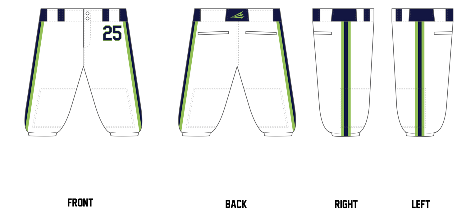 Grizzlies Custom Knickers Baseball Pant #BP11B