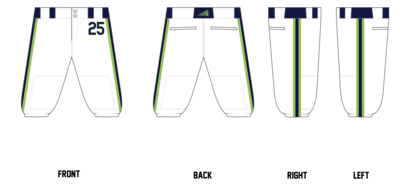 Grizzlies Custom Knickers Baseball Pant #BP11B