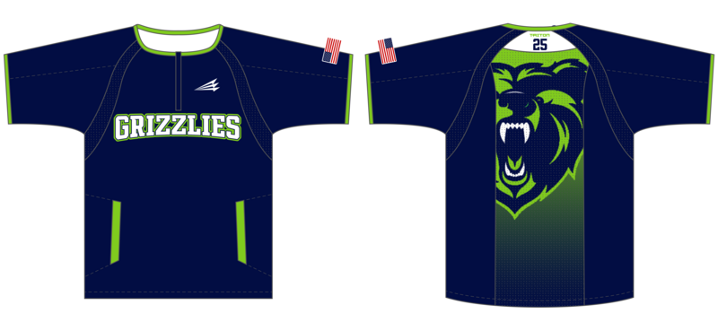 Grizzlies Custom Cage Jacket #CC3