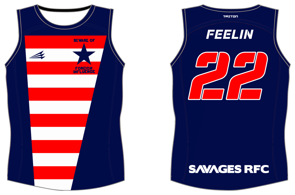Savages RFC Rugby Singlet