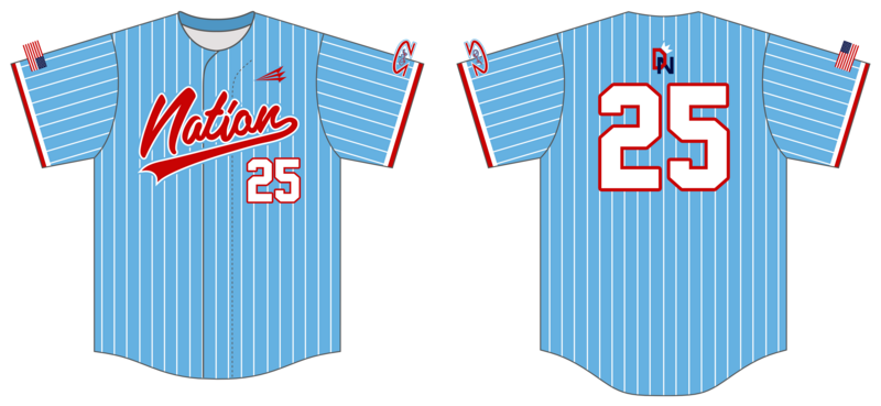 Dinger Nation Custom NanoDri Baseball Jersey #J13
