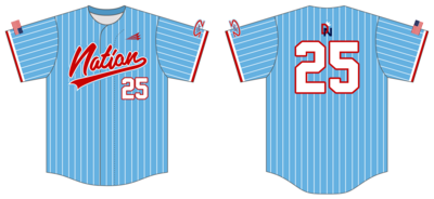 Dinger Nation Custom NanoDri Baseball Jersey #J13