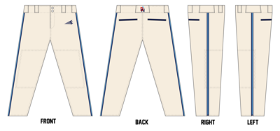 Dinger Nation Custom Pro-Fit Baseball Pants #BP12A