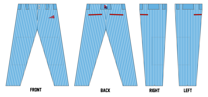 Dinger Nation Custom Pro-Fit Baseball Pants #BP13A