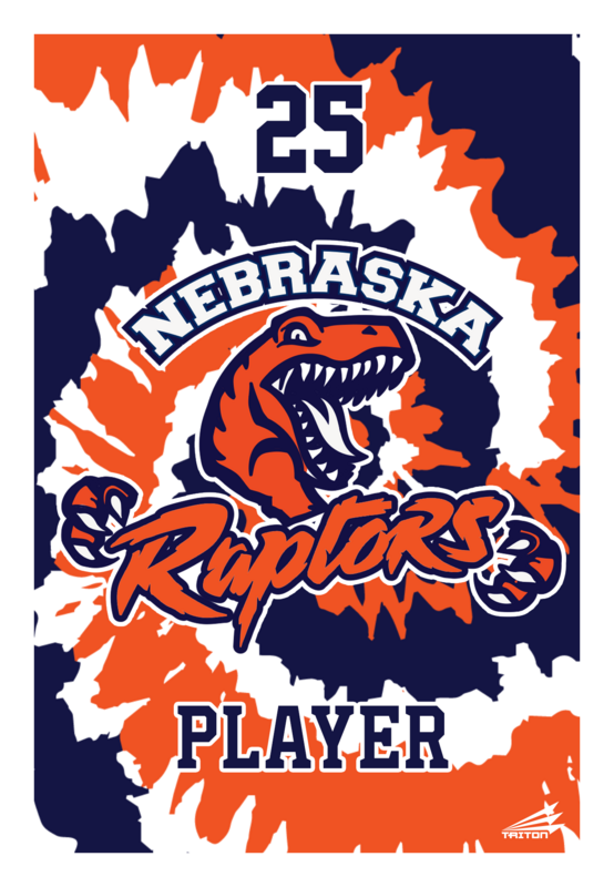 Nebraska Raptors Club Custom 4&#39;x6&#39; Blanket #BLK1B