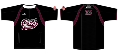 Maroon Crush Custom Cage Jacket #CC1