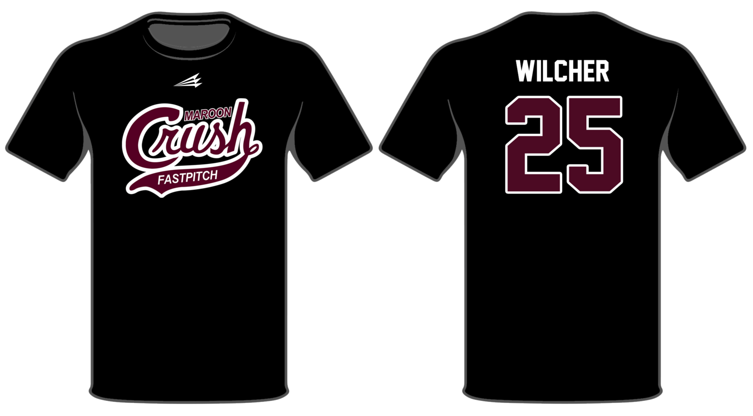 Maroon Crush Custom HyperTee #HT1