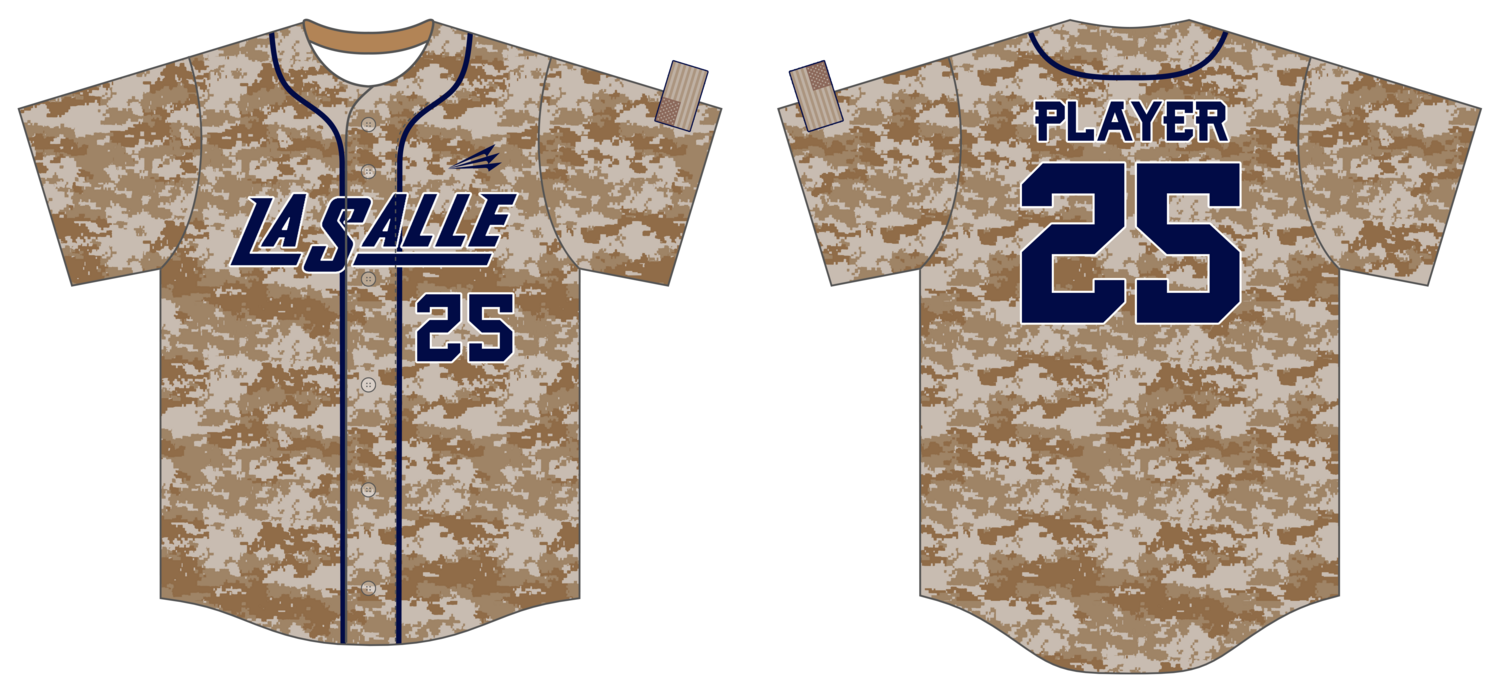 La Salle High School Custom NanoDri Baseball Jersey #J1E