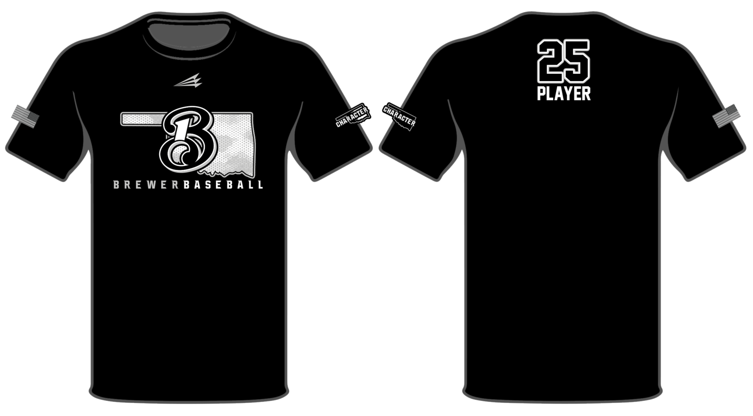 Brewer Baseball Custom HyperTee #HT5
