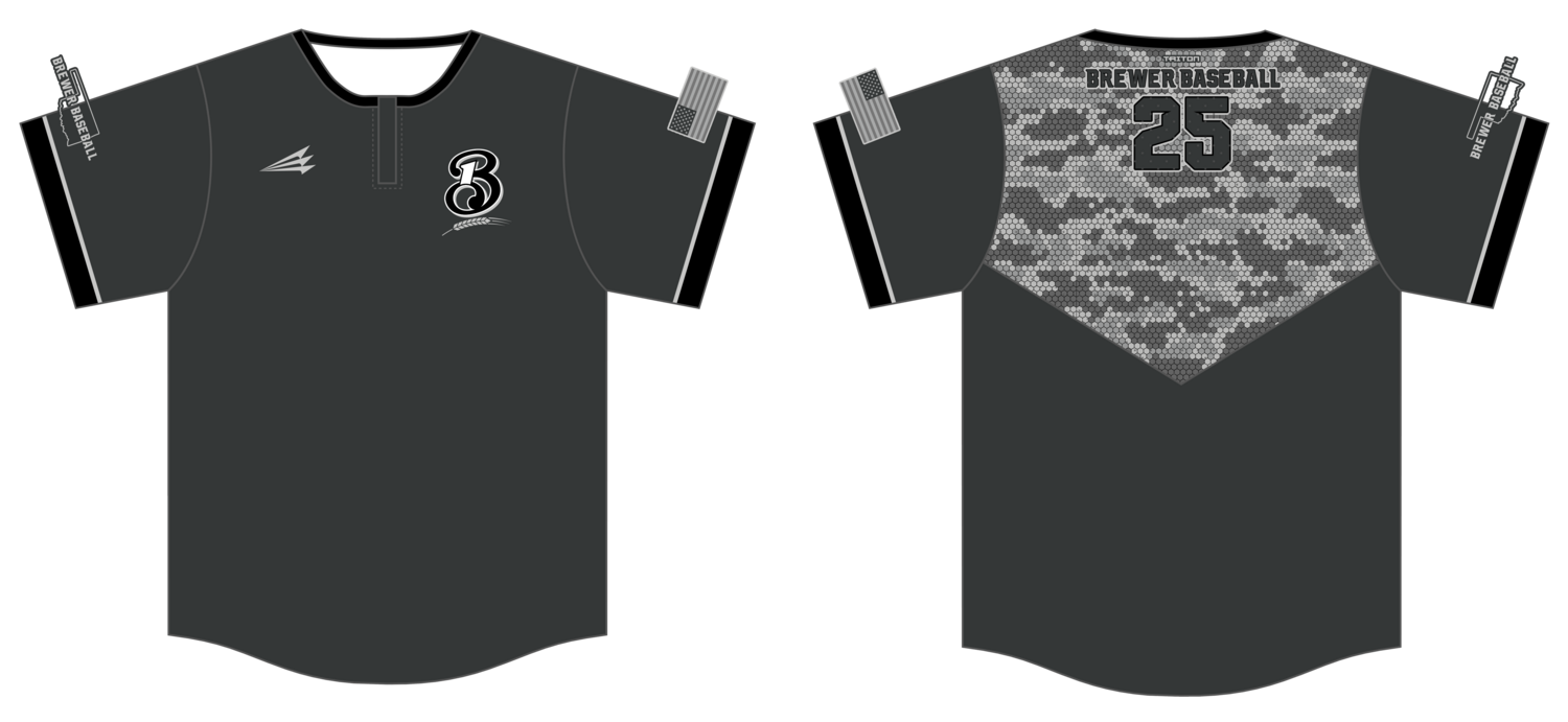 Brewer Baseball Custom Flywheel Pullover #FLY2