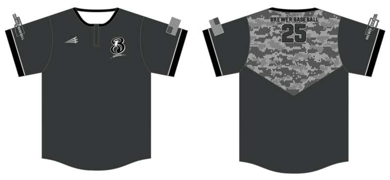 Brewer Baseball Custom Flywheel Pullover #FLY2