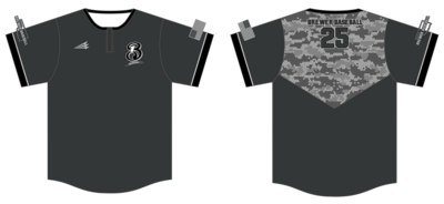 Brewer Baseball Custom Flywheel Pullover #FLY2