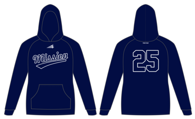Mission Baseball Custom Vulcan Hoodie #VH1
