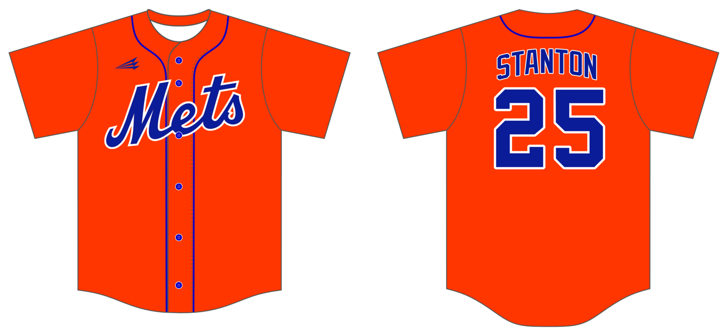 Marlboro Mets  Custom NanoDri Baseball Jersey #J3a