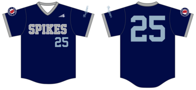 Salina Spikes Custom HexaFlex Baseball Jersey #J47g
