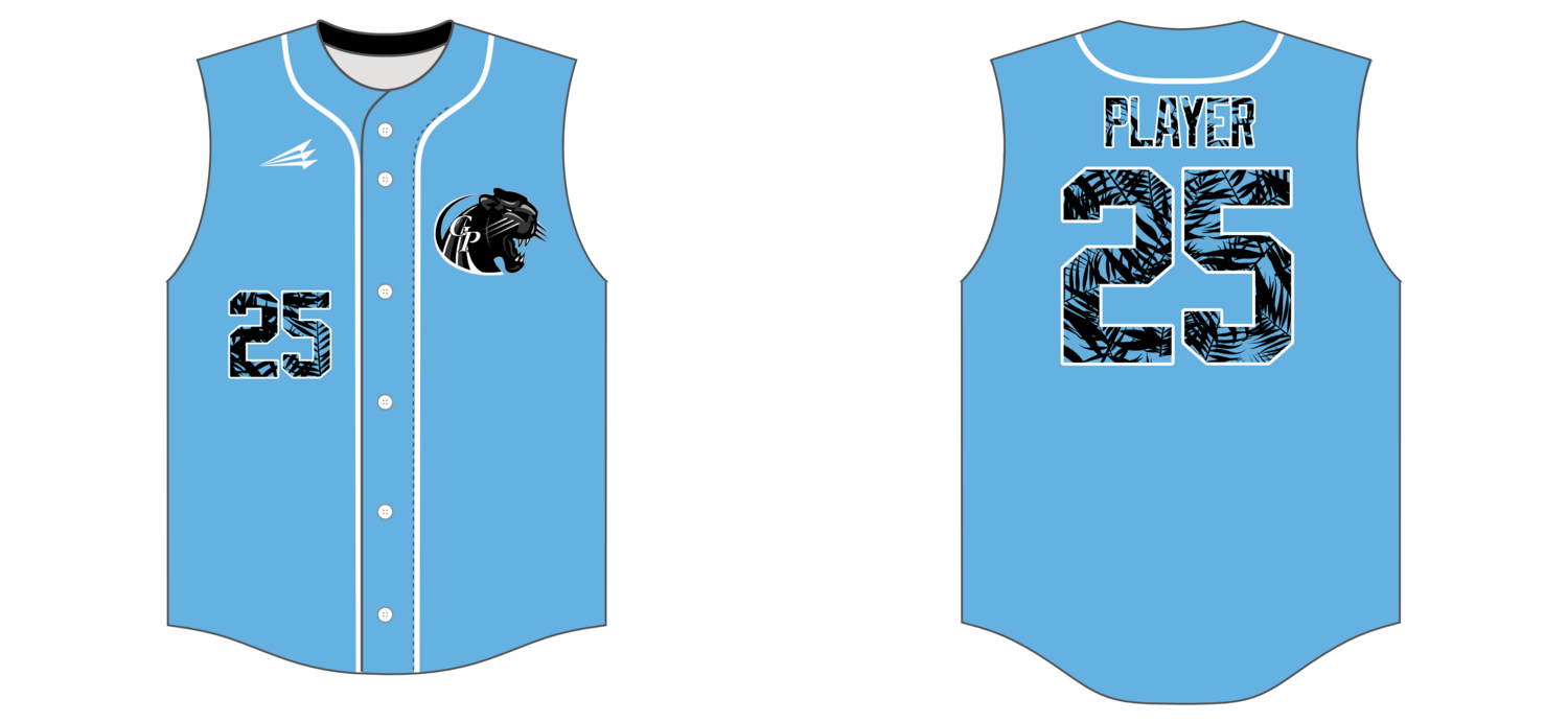 Granger Panthers Custom HexaFlex Baseball Jersey #J4B
