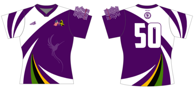 Sunday Morning RFC Custom V-Neck QuadFlex Rugby Jersey #J3b