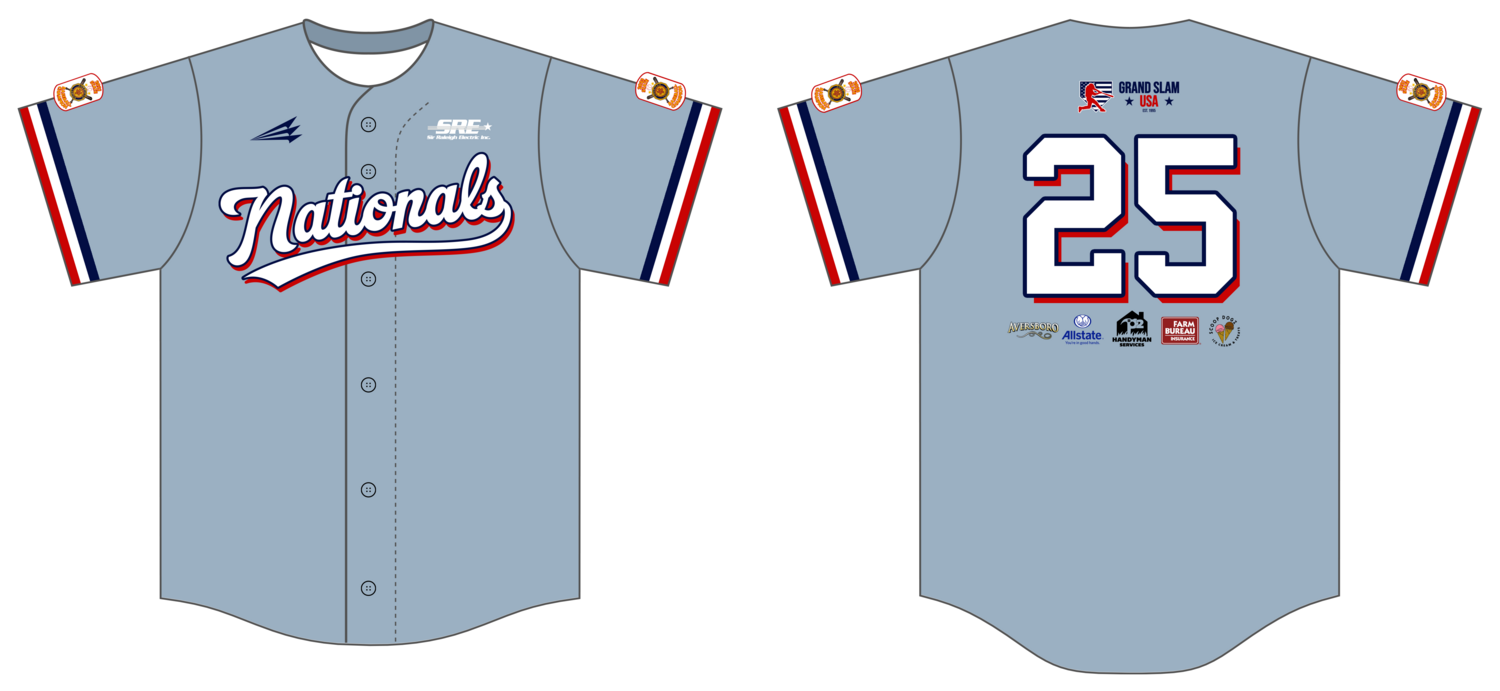Garner Nationals Custom HexaFlex Baseball Jersey #J8D