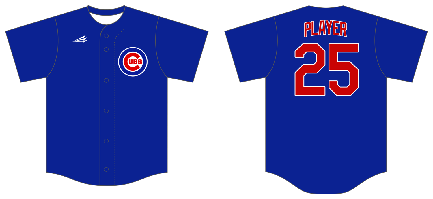 Kentuckiana Cubs Custom HexaFlex Baseball Jersey #J3C