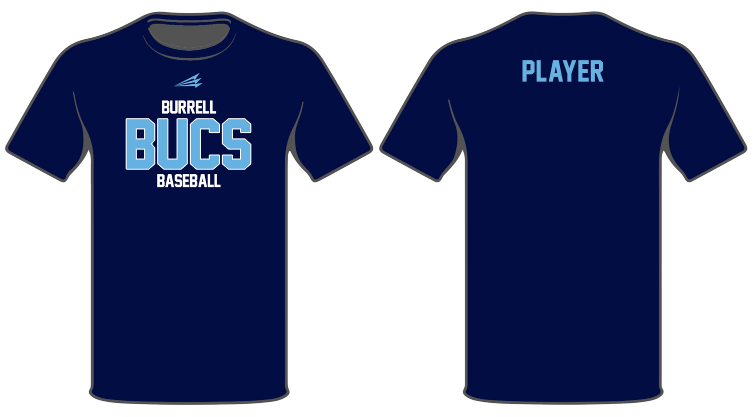 Burrell Bucs Custom HyperTee #HT2C