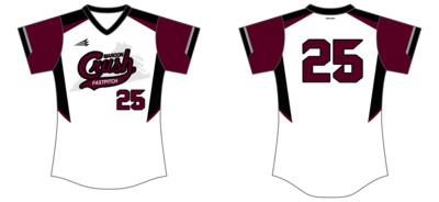Maroon Crush Custom HexaFlex Softball Jersey #J15