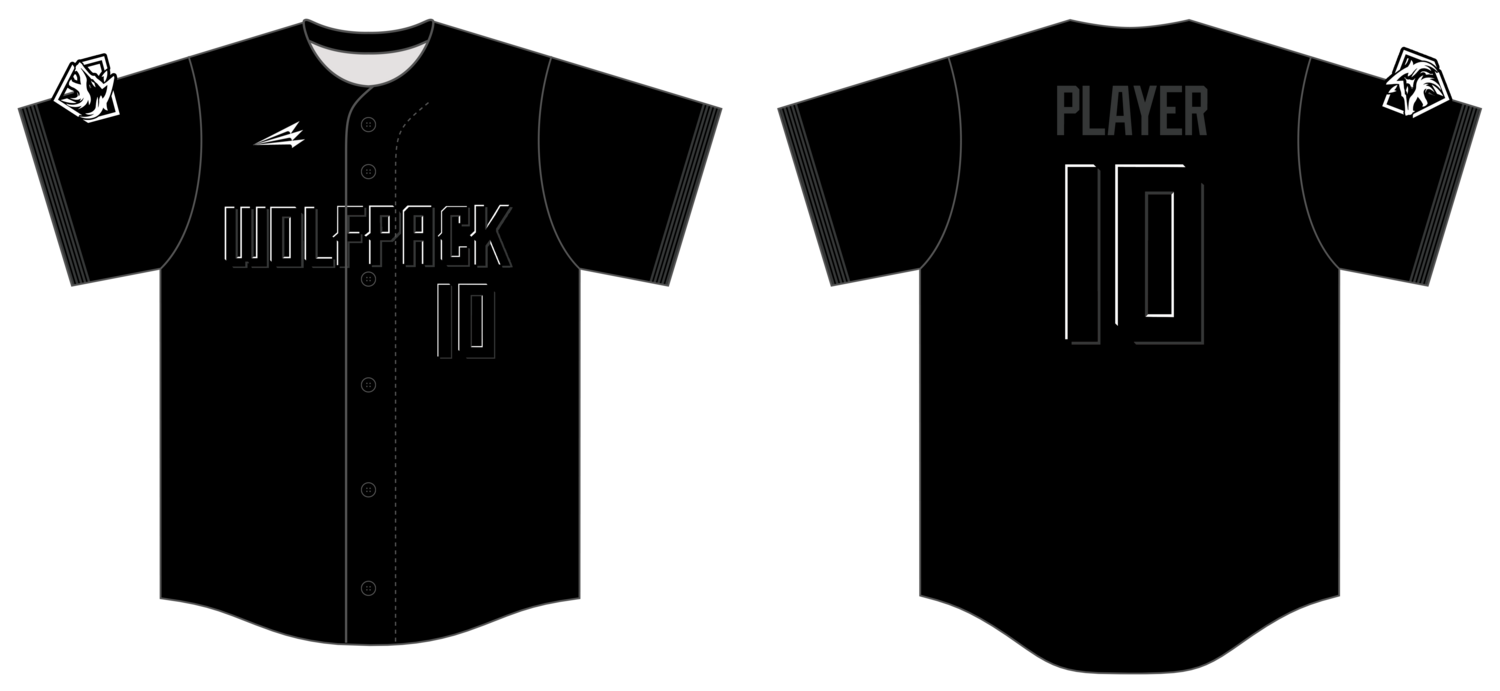 Iron Academy Wolfpack Custom HexaFlex Baseball Jersey #J5G