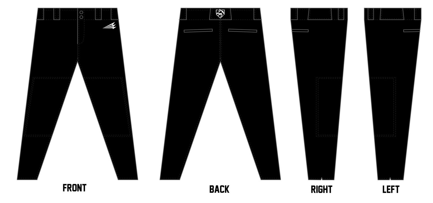 Iron Academy Wolfpack Custom Athletic Baseball Pant #BP6