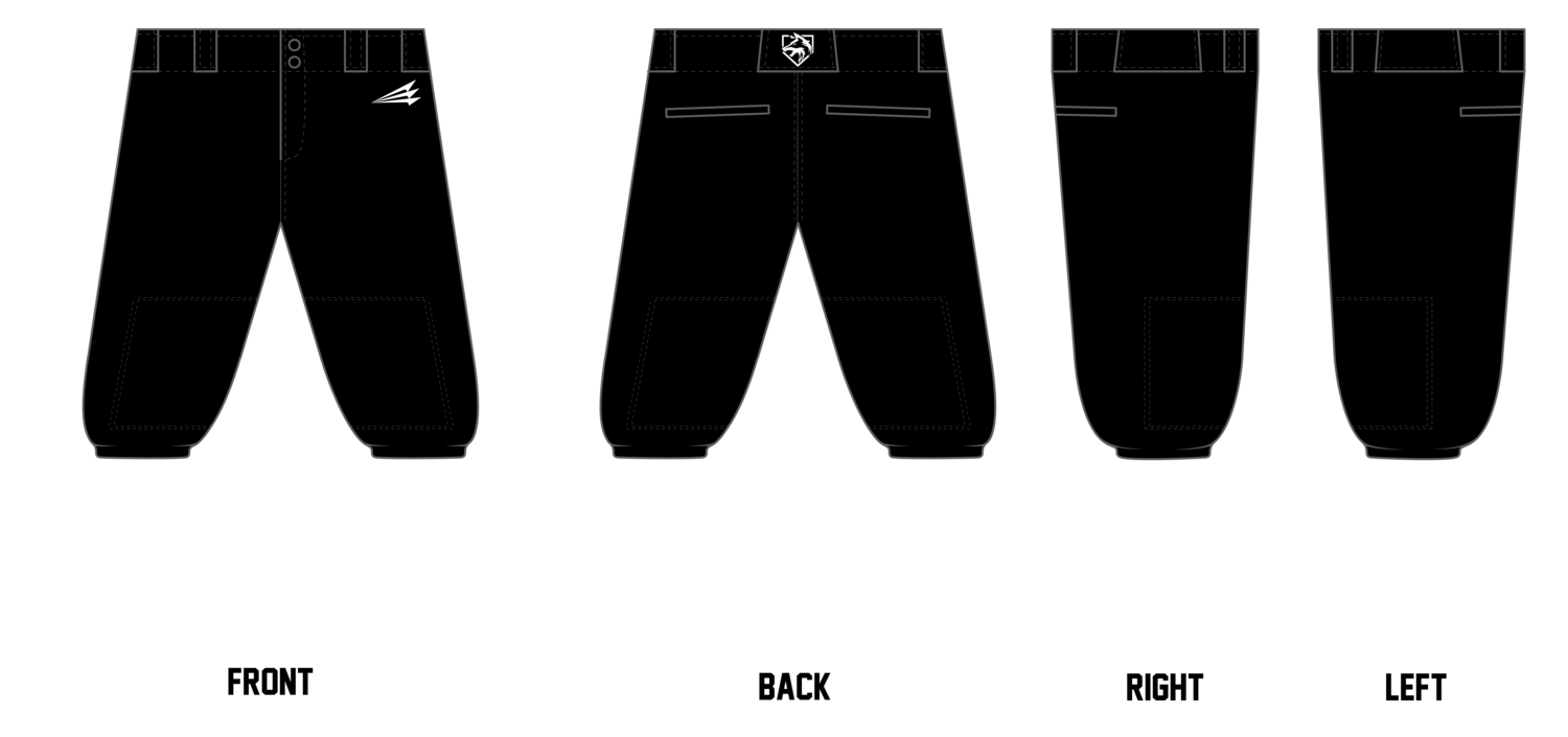 Iron Academy Wolfpack Custom Knicker Baseball Pant #BP6K