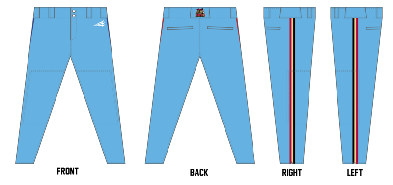 Ocala Nuts Custom Athletic Baseball Pant #BP1