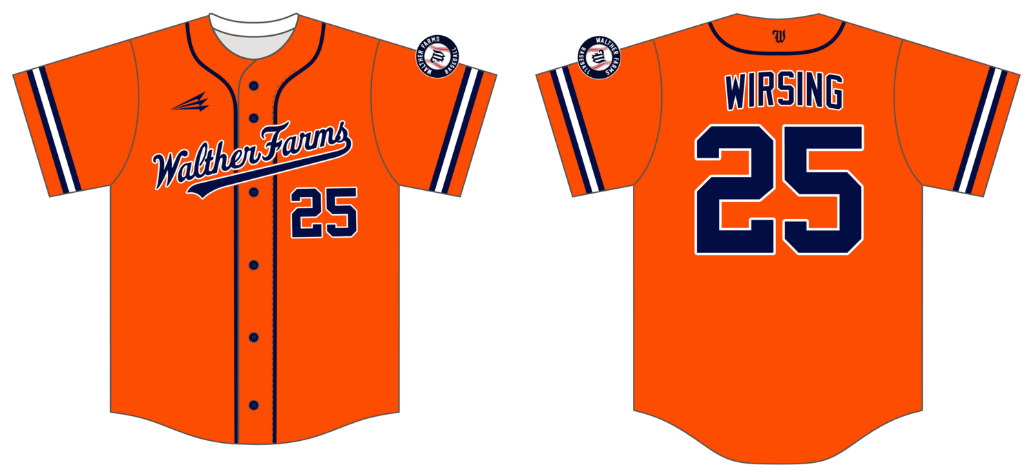 Walther Farms Custom HexaFlex Baseball Jersey #J13