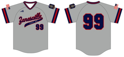 Zanesville Post 29 Custom NanoDri Baseball Jersey #J2B