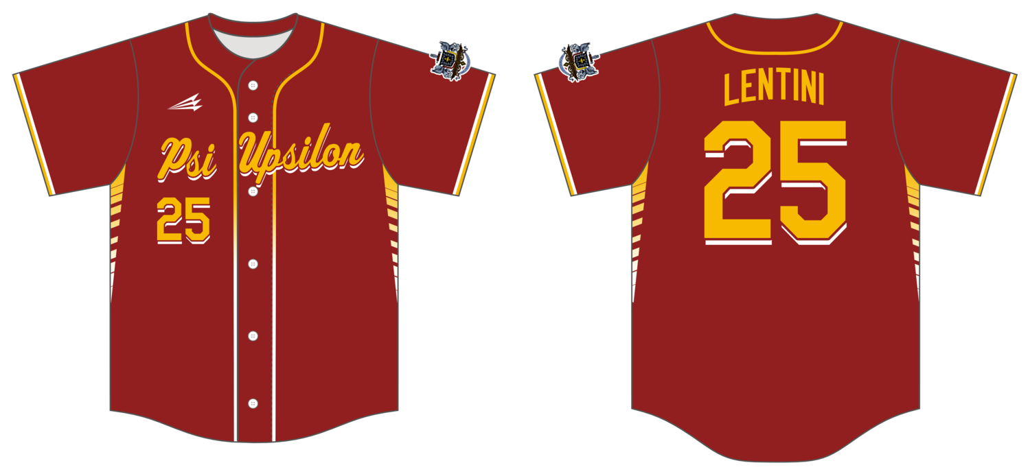 Psi Upsilon (Lentini) Custom Nanodri Hockey Jersey #J1c