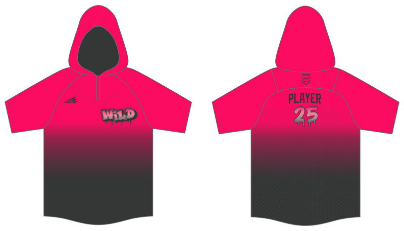 WILD B.C. (Neshaminy) Custom Batting Practice Jacket #BPJ3