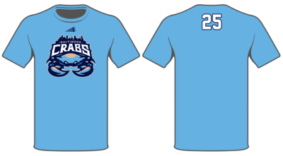 Baltimore Blue Crabs Custom HyperTee #HT1