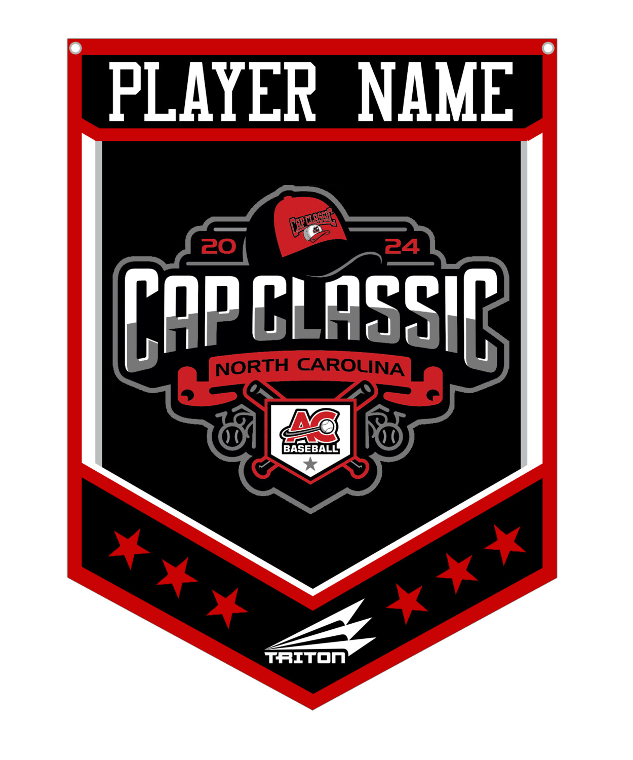 Cap Classic North Carolina Custom Banner #CB1