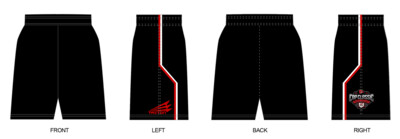 Cap Classic North Carolina Custom Revolution Pocket Shorts #RV1
