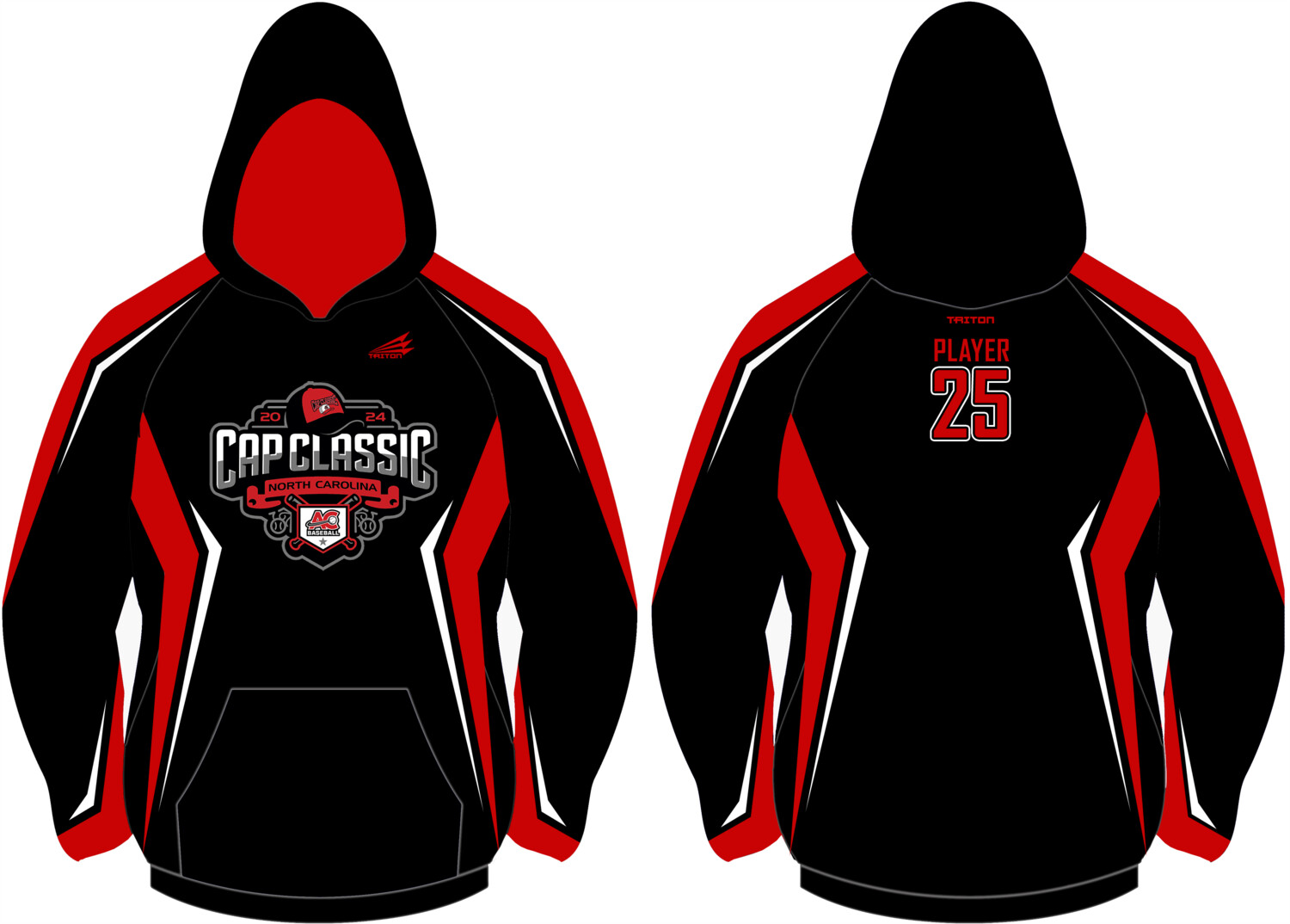 Cap Classic North Carolina Custom Vulcan Hoodie #VH1