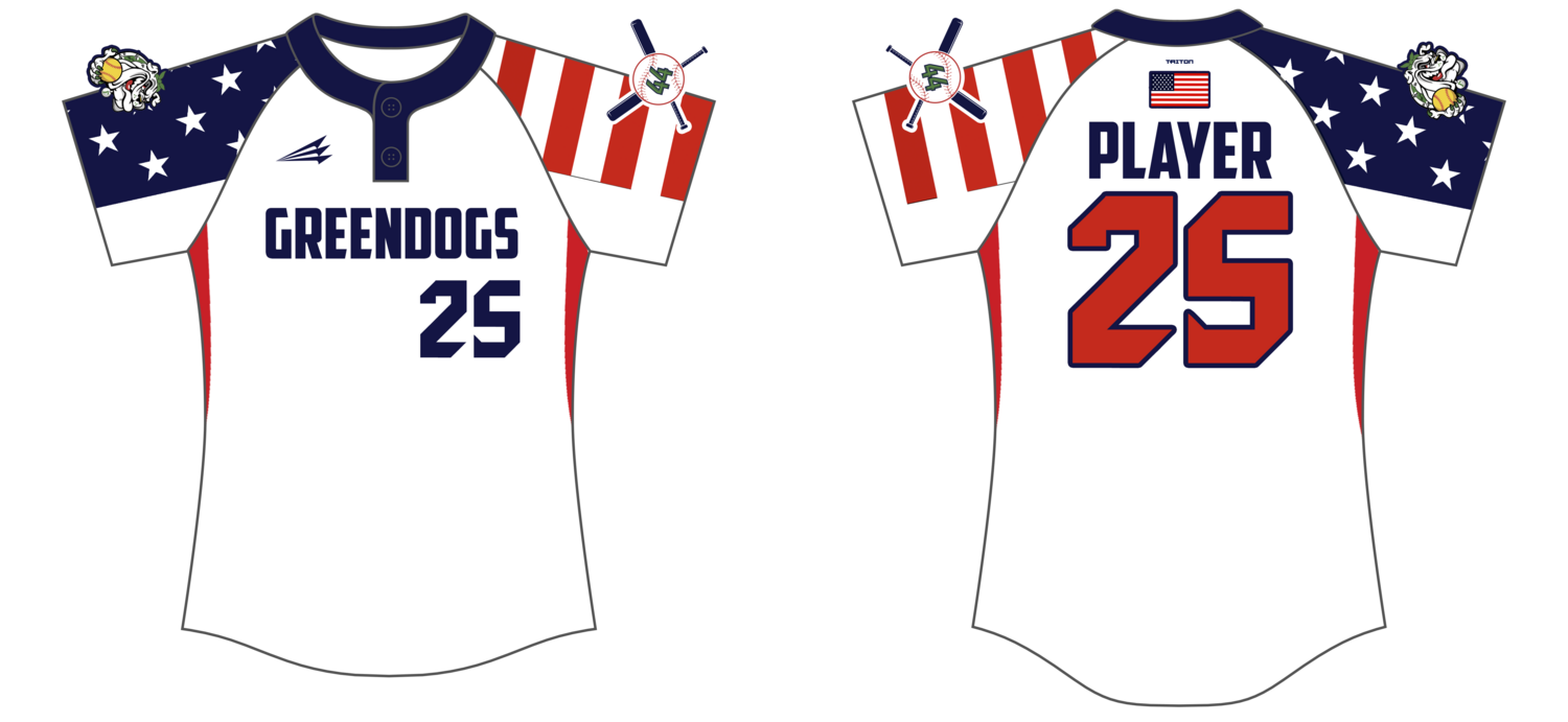 Lady Greendogs Custom HexaFlex Softball Jersey #J7C