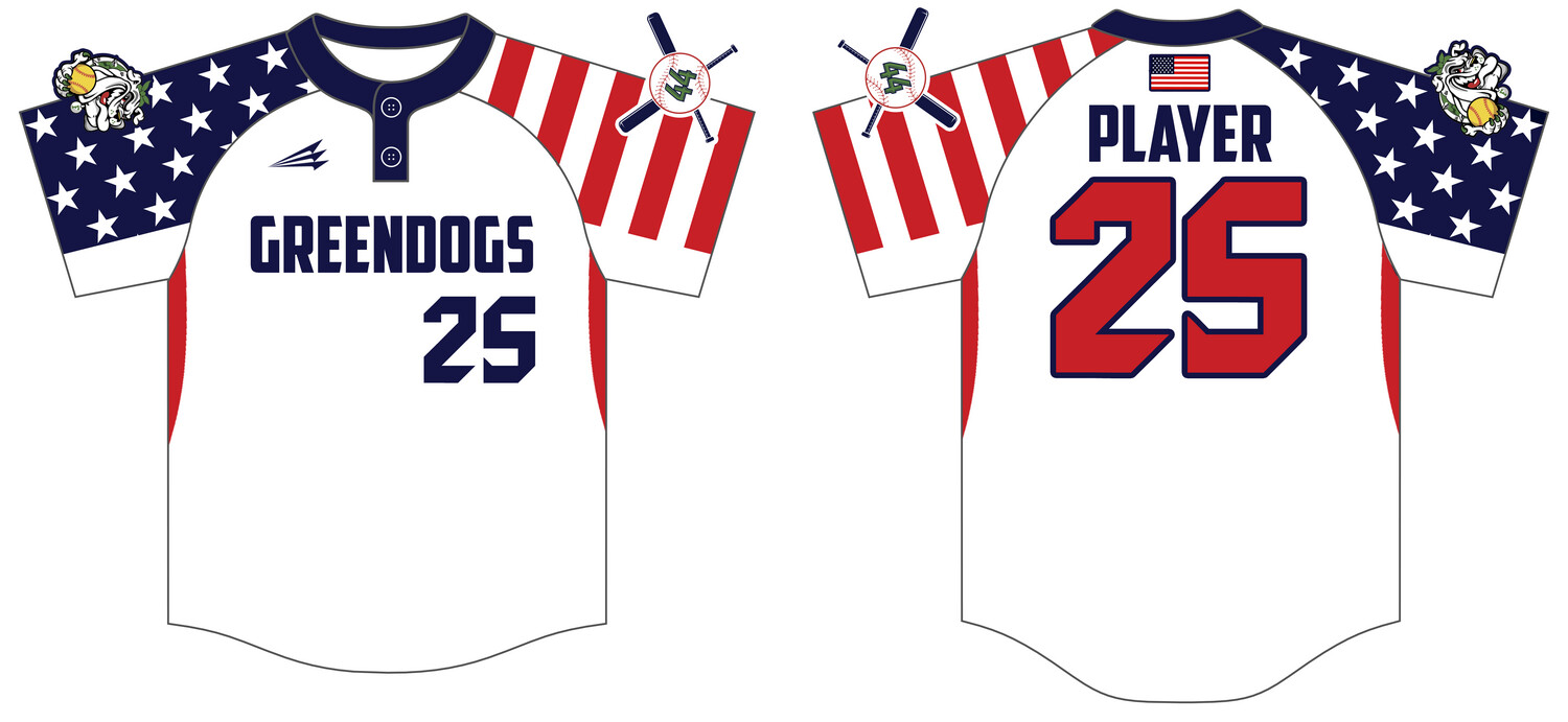 Lady Greendogs Custom HexaFlex Baseball Jersey #J7D