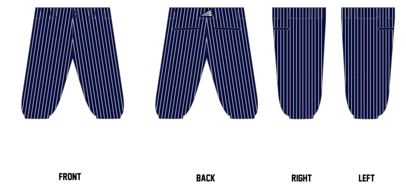 Jr. Woosox Custom Knicker Baseball Pant #BP1B