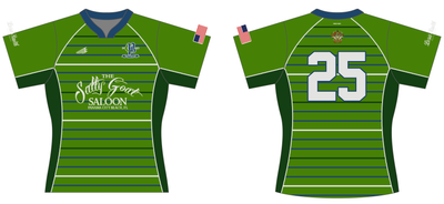 Panama City Beach Hurricanes Custom Wishbone QuadFlex Rugby Jersey #J2d