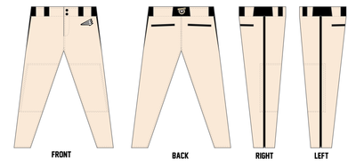 Middle Tennessee Elite Custom Athletic Baseball Pant #BP2