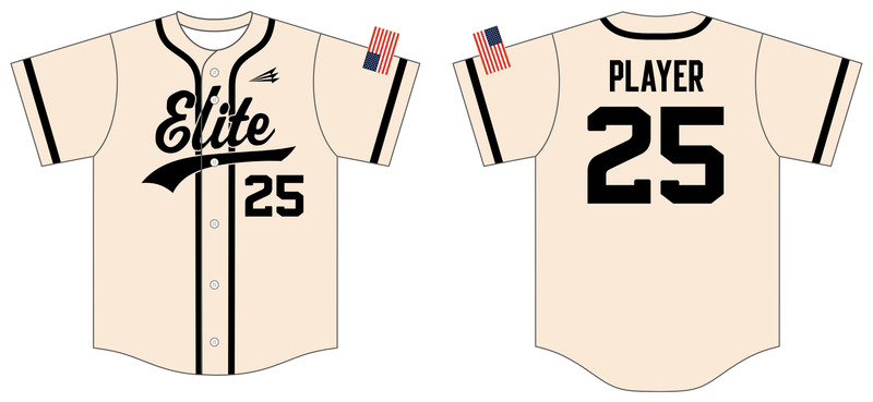 Middle Tennessee Elite Custom NanoDri Baseball Jersey #J2B