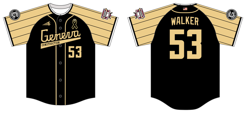 Aurora Legion Travel Custom NanoDri Baseball Jersey #J10B
