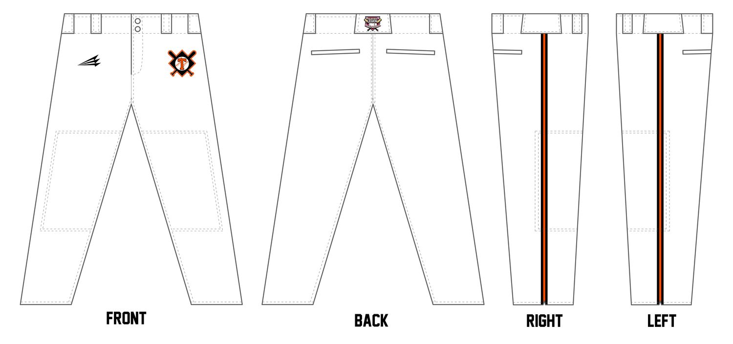 Aurora Legion Travel CUSTOM Athletic Baseball Pant #BP11