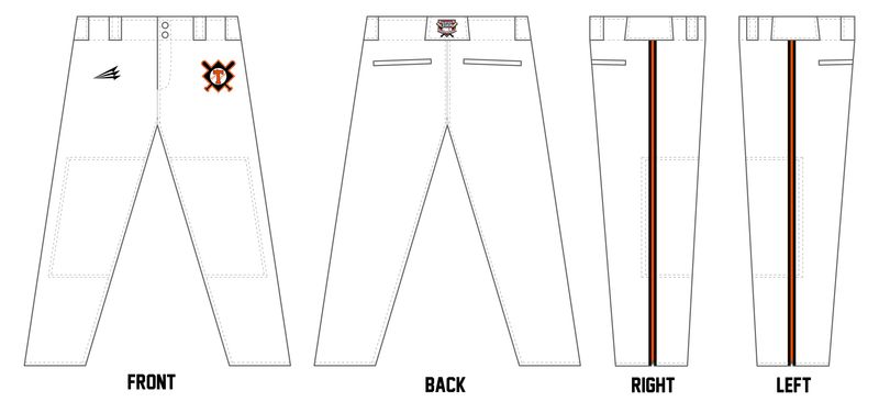 Aurora Legion Travel CUSTOM Athletic Baseball Pant #BP11