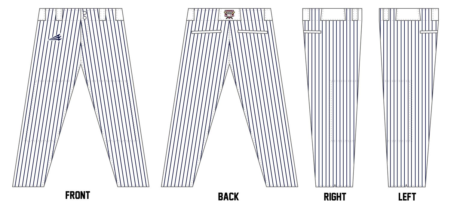Aurora Legion Travel CUSTOM Athletic Baseball Pant #BP12